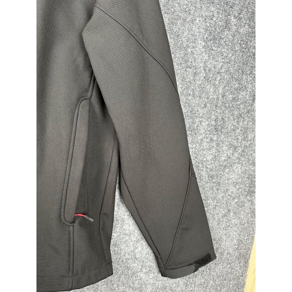 Kirkland Mens Jacket Large Softshell Lightweight Black Fall Winter Golf Business - Picture 9 of 10